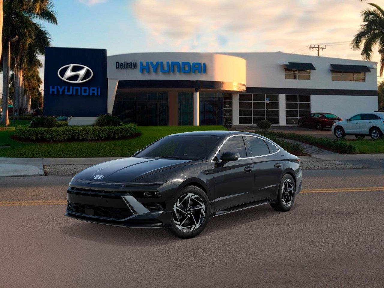 New 2026 Black Hyundai SEL Sport image 1