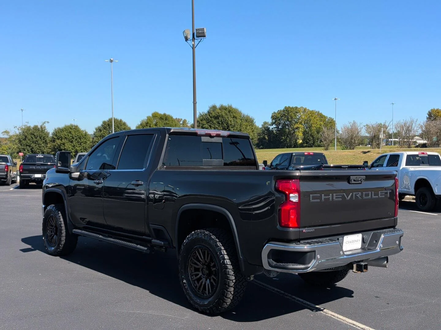 Used 2021 OXFORD BROWN METALLIC Chevrolet LTZ image 3
