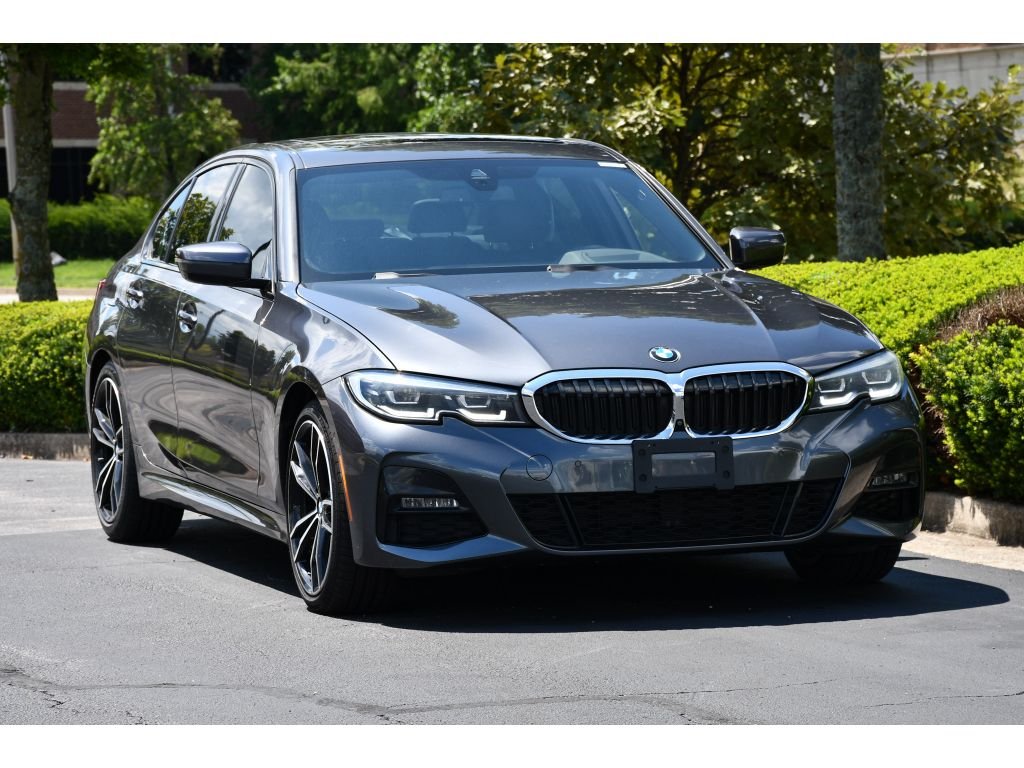 Used 2021 Mineral Gray Metallic BMW 330i xDrive image 2
