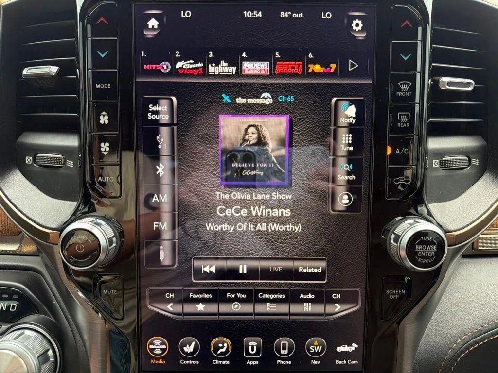 Used 2019 White Ram Laramie Longhorn image 36