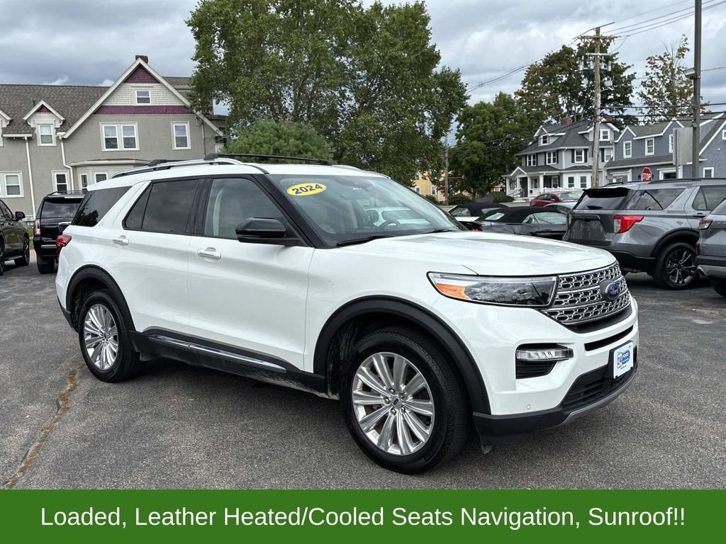 Used 2024 White Ford Limited image 3