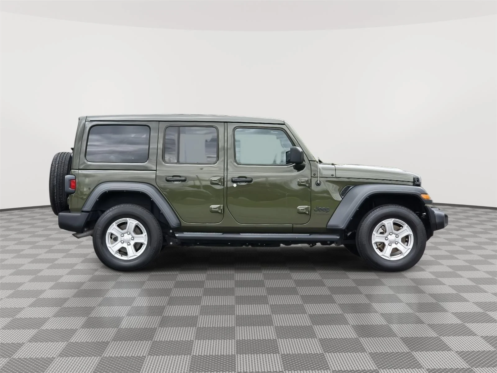 Used 2023 Sarge Green Clearcoat Jeep Sport S image 10
