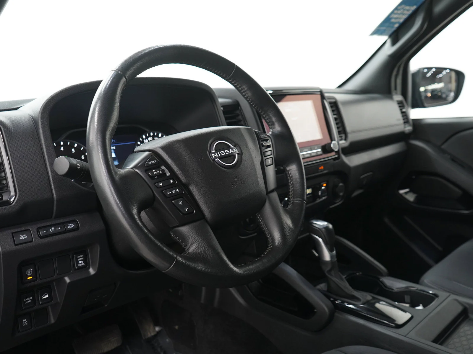 Used 2023 Black Nissan Crew Cab 4x4 SV Auto Long Bed image 25