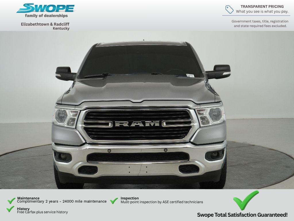 Used 2021 Billet Silver Metallic Clearcoat Ram Big Horn image 8