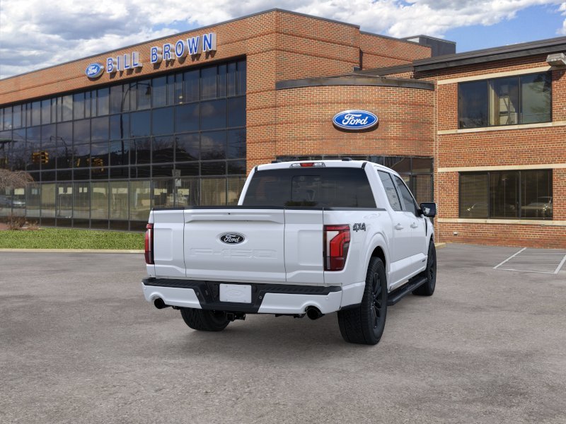 New 2026 Star White Metallic Tri-Coat Ford LARIAT image 8