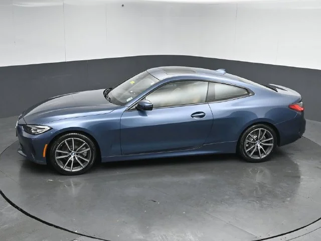 Certified Used 2021 Arctic Race Blue Metallic BMW 430i xDrive image 44