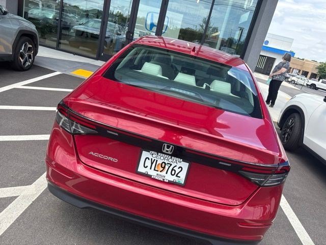 Used 2024 Radiant Red Metallic Honda EX image 5