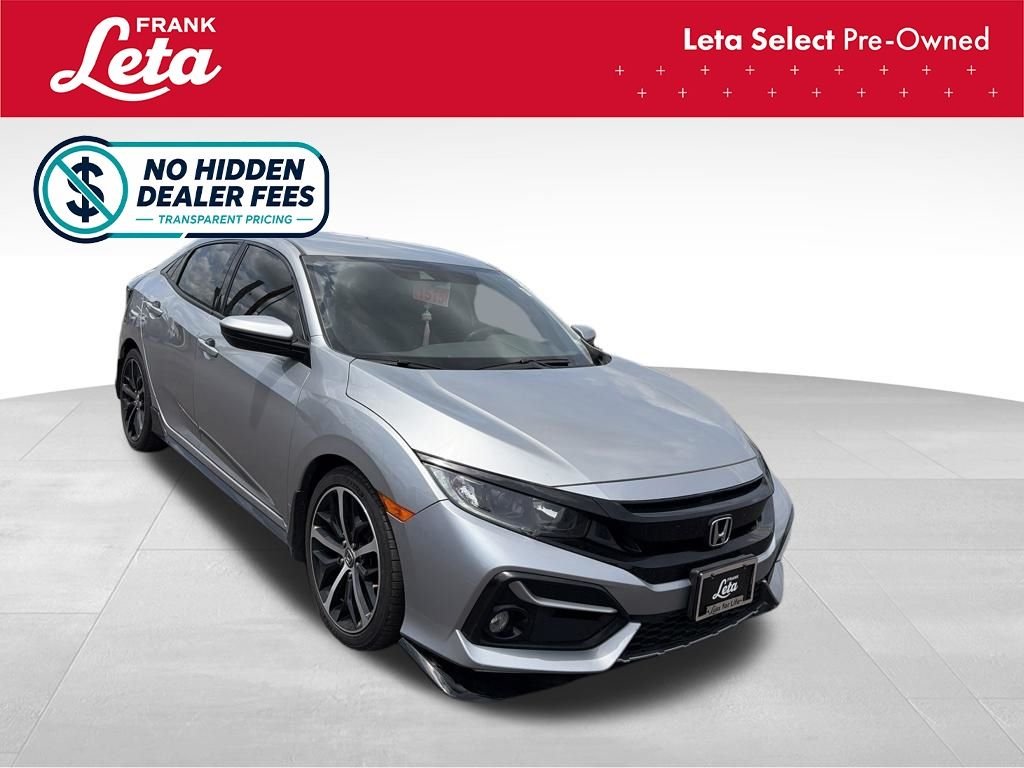 Used 2021 Lunar Silver Metallic Honda  image 7