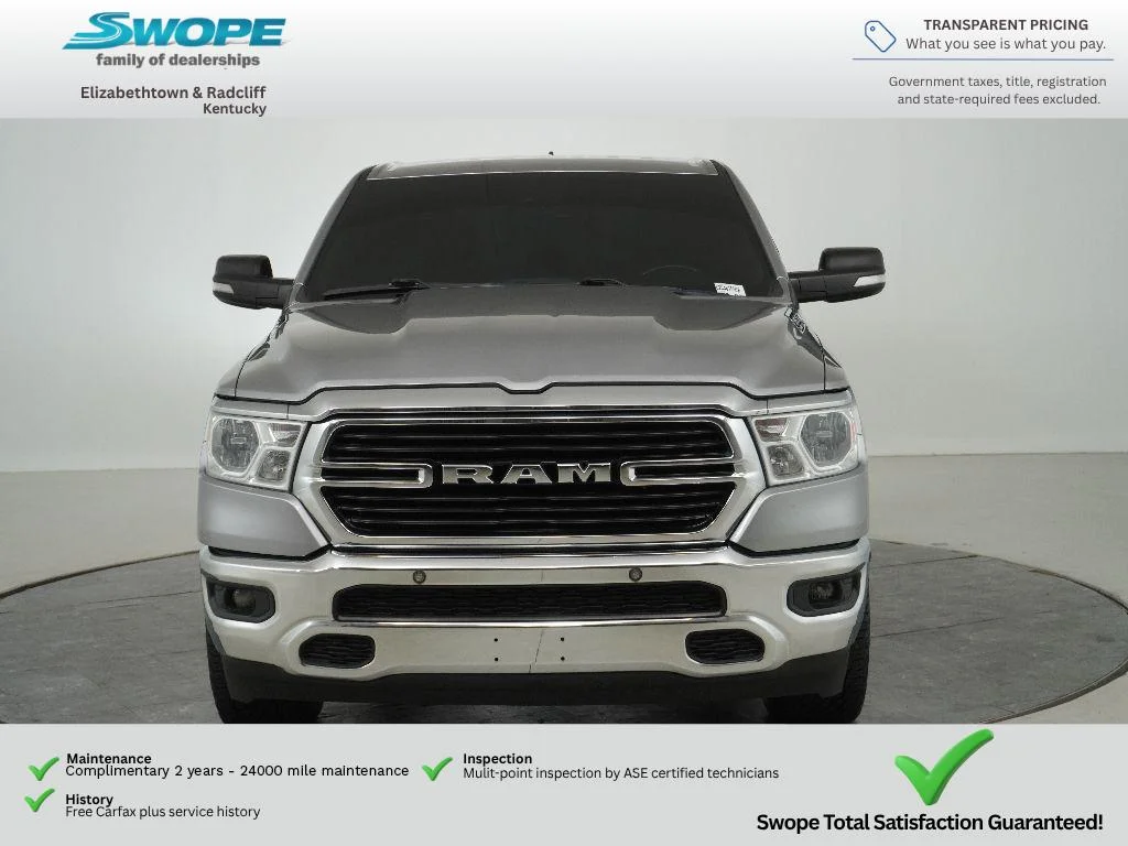 Certified Used 2021 Billet Silver Metallic Clearcoat Ram Big Horn image 8