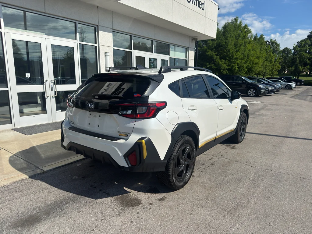 Used 2024 Crystal White Pearl Subaru Sport image 3
