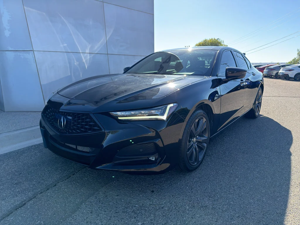 Certified Used 2023 Majestic Black Pearl Acura SH-AWD A-SPEC image 3