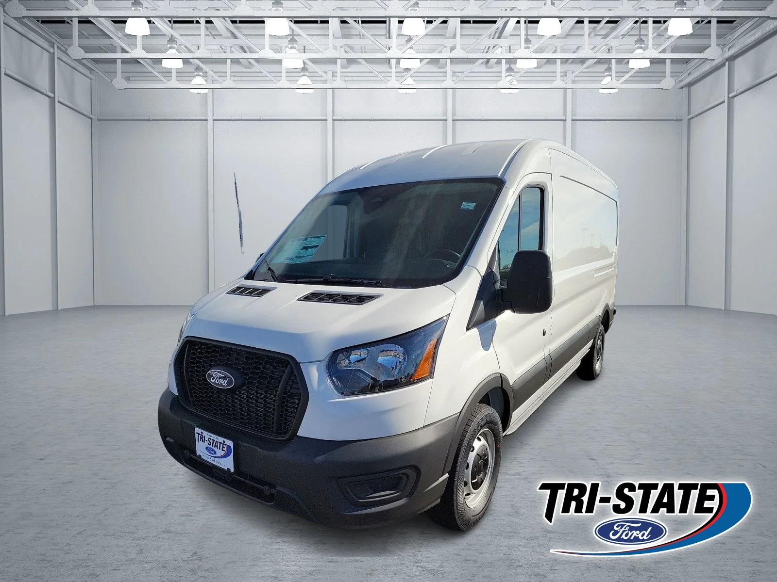 New 2027 Oxford White Ford Cargo Van image 1