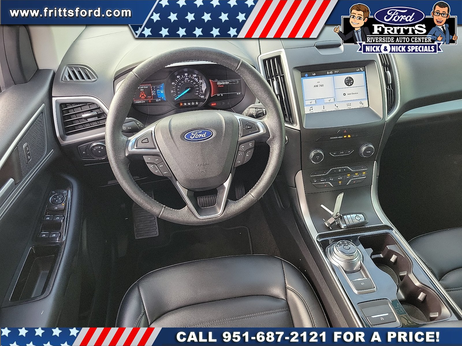 Certified Used 2019 Magnetic Ford SEL image 4