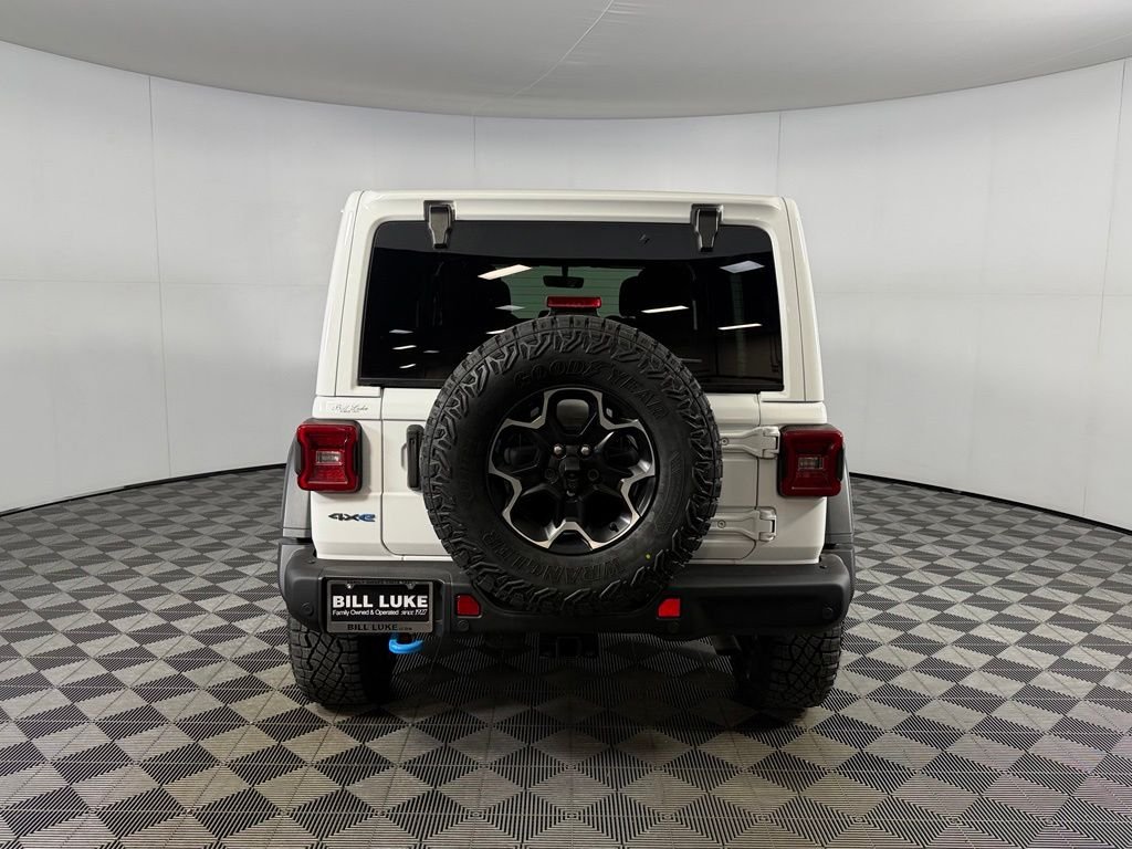 Certified Used 2022 White Jeep Unlimited Rubicon 4xe image 8