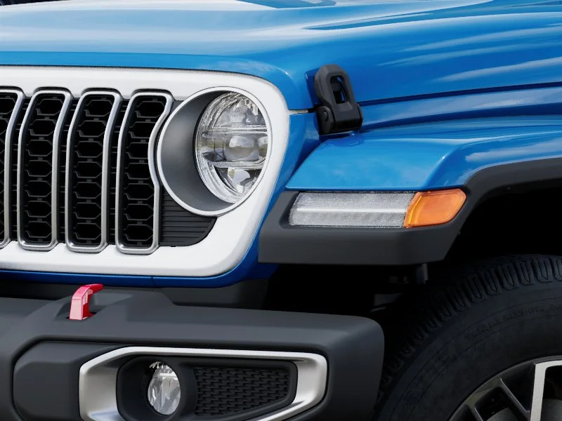 New 2027 Hydro Blue Pearlcoat Jeep Sahara image 6