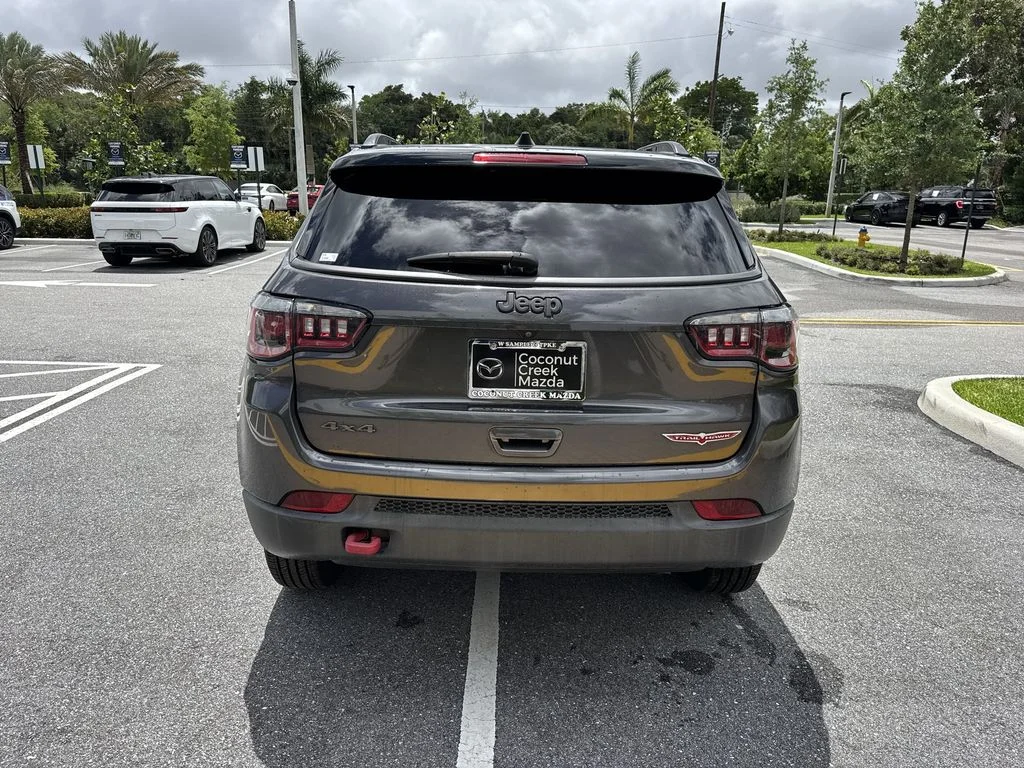 Used 2020 Jeep Compass Trailhawk with VIN 3C4NJDDB1LT111752 for sale in Coconut Creek, FL