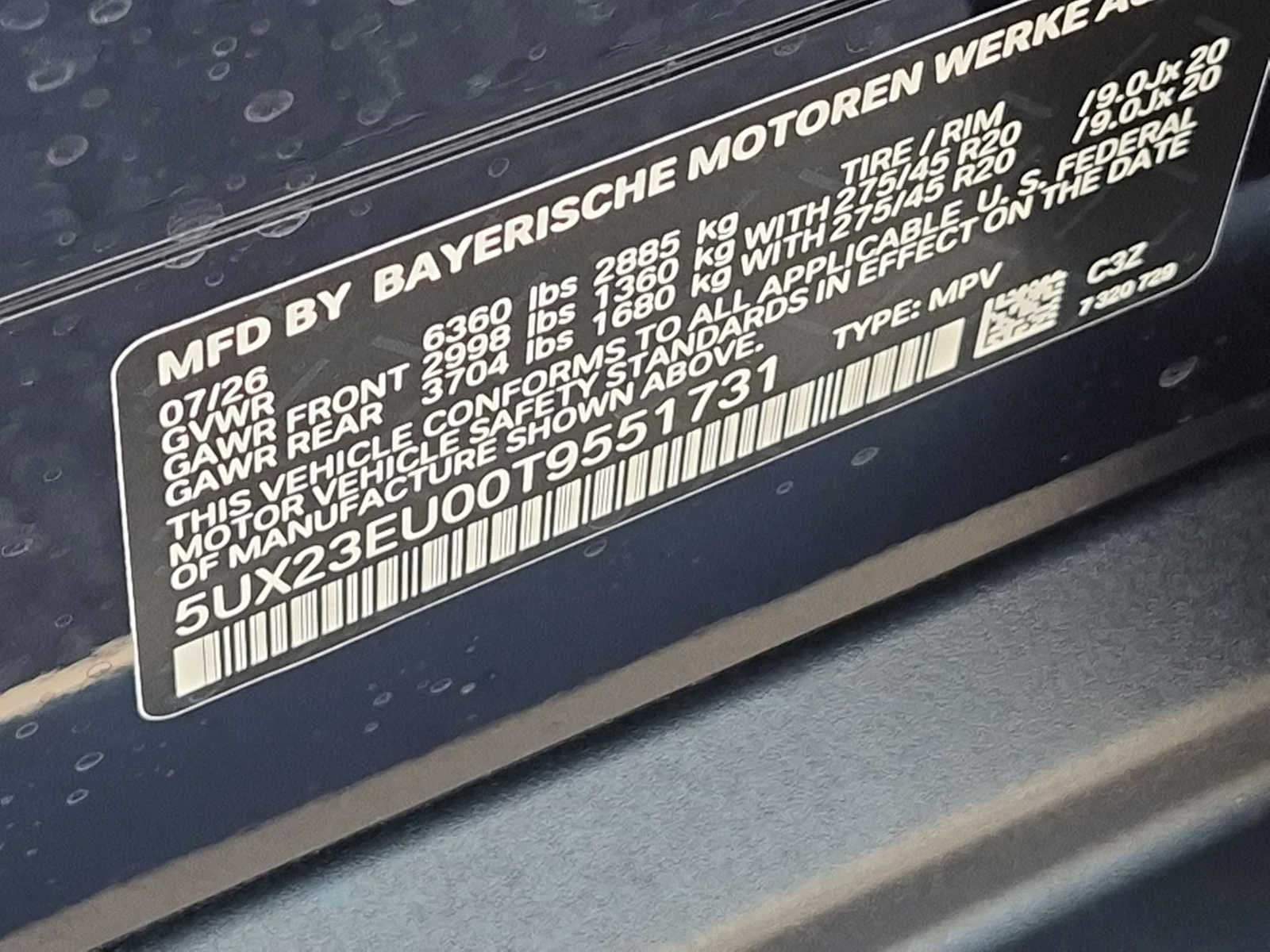 New 2026 Tanzanite Blue II Metallic BMW xDrive40i image 38