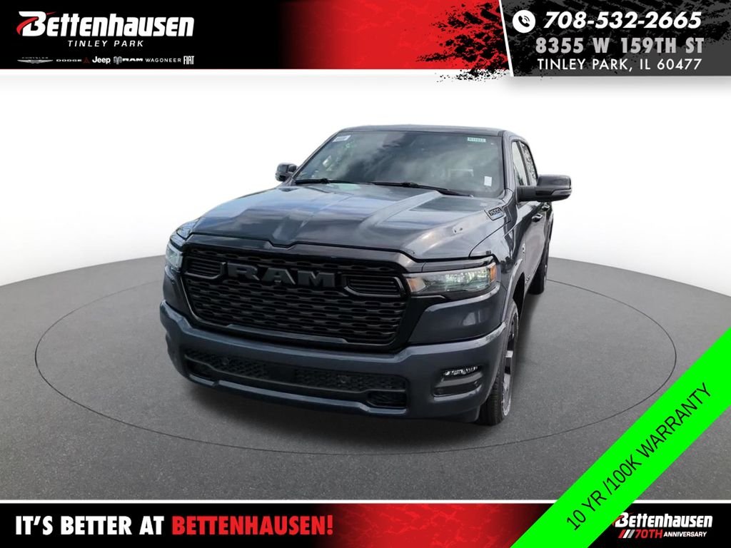 New 2026 Forged Blue Metallic Exterior Paint RAM Big Horn image 14