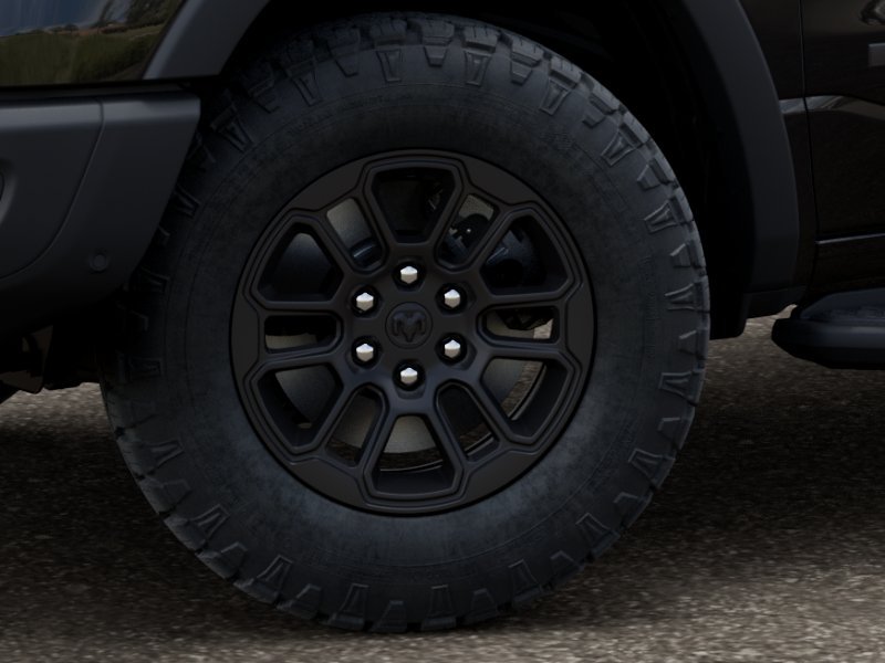 New 2027 Diamond Black Crystal Pearl-Coat Exterior Paint RAM 4WD CREW 5