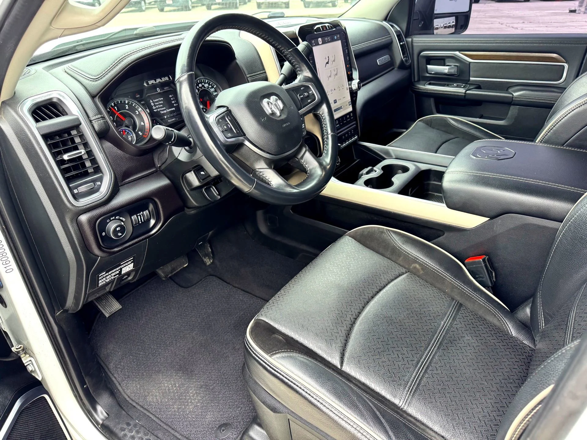 Used 2023 Bright White Clearcoat Ram Laramie image 11