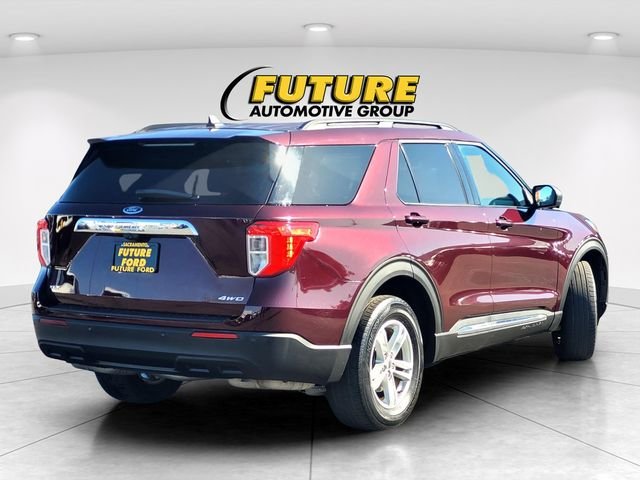 Used 2022 Red Ford XLT image 4