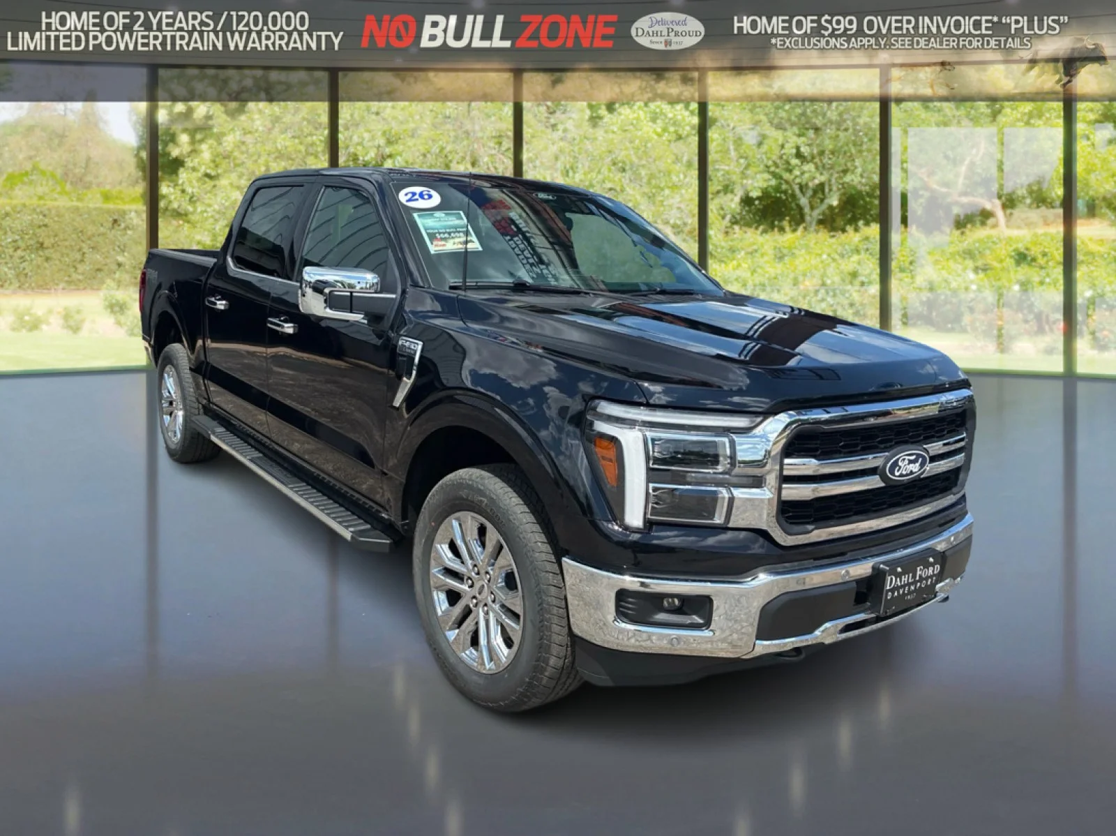 New 2026 Agate Black Metallic Ford Lariat® image 7