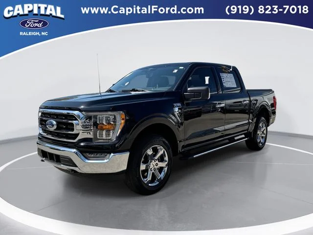 Used 2023 Black Ford XLT image 1