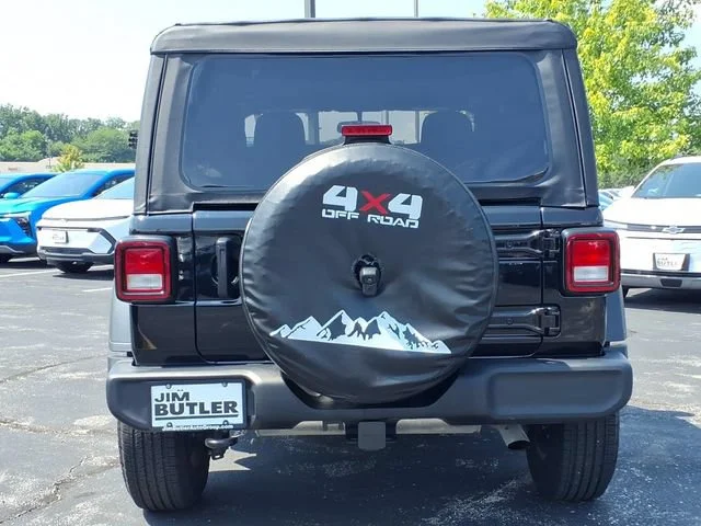 Used 2025 Black Jeep 2-Door Sport 4x4 image 21