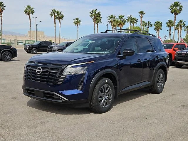 New 2026 Deep Ocean Blue Pearl Nissan SV image 2