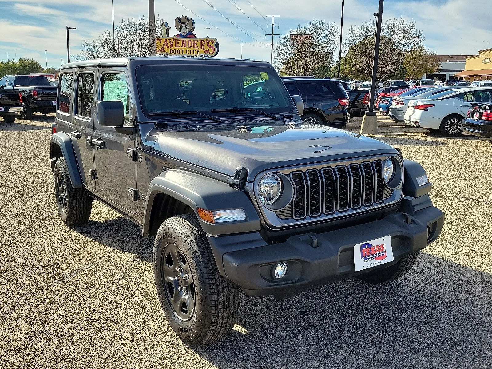 New 2026 PAU Granite Cry Jeep 4-DOOR SPORT image 6