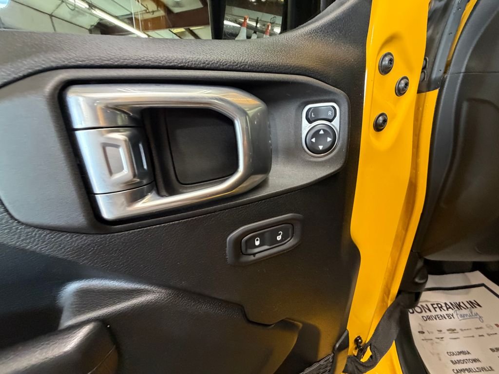 Used 2021 Yellow Jeep Unlimited Rubicon image 11