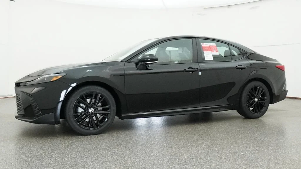 New 2026 Midnight Black Metallic Toyota SE image 3