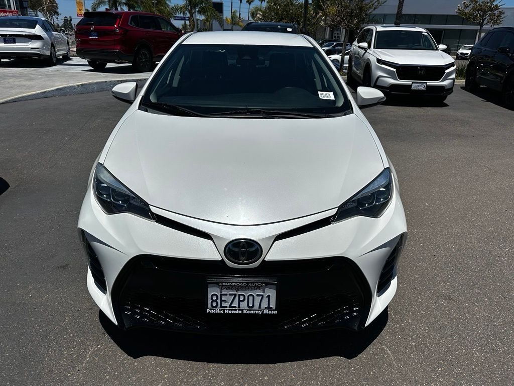 Used 2019 White Toyota SE image 2