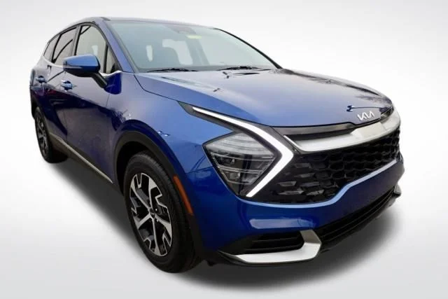Used 2025 Blue Kia EX image 2