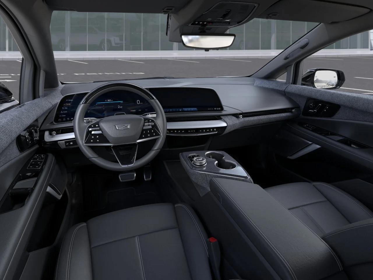 New 2026 Vibrant White Tricoat Cadillac Sport image 15