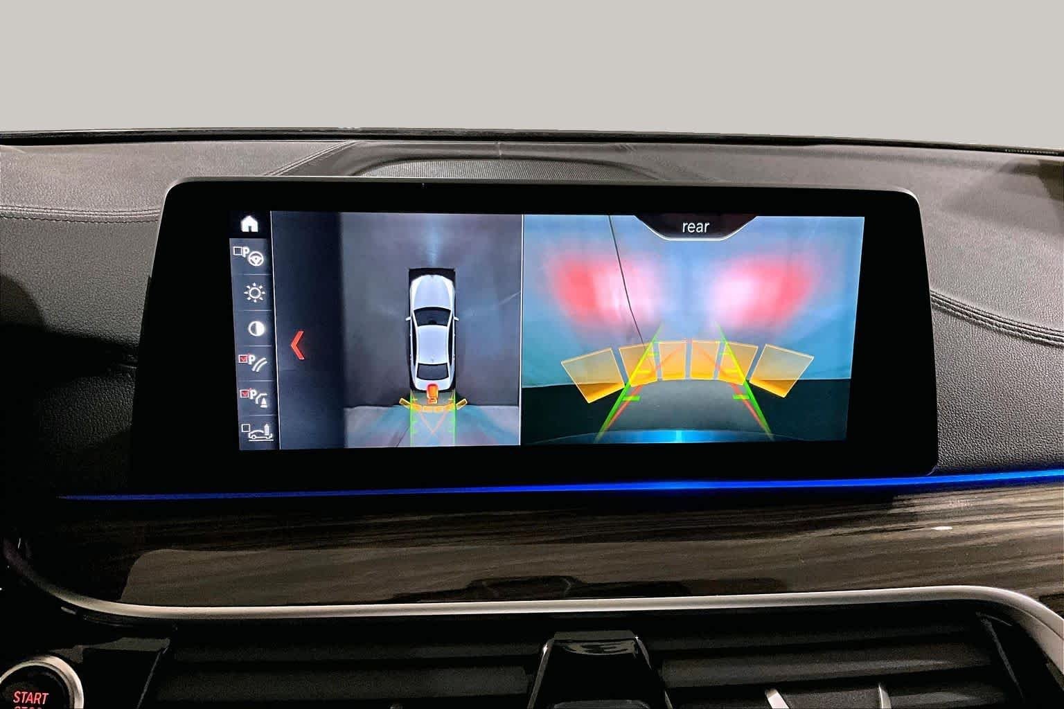 Used 2018 Bluestone Metallic BMW M550i xDrive image 28
