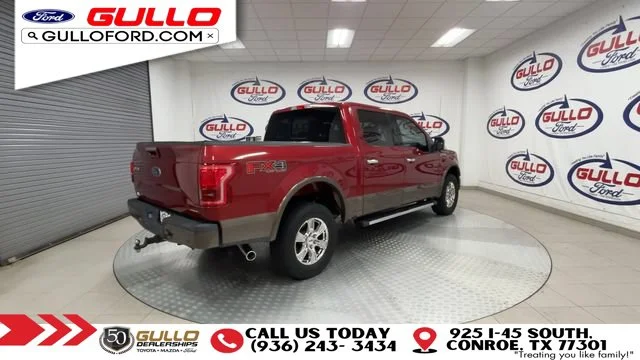 Used 2015 Red Ford Lariat image 2