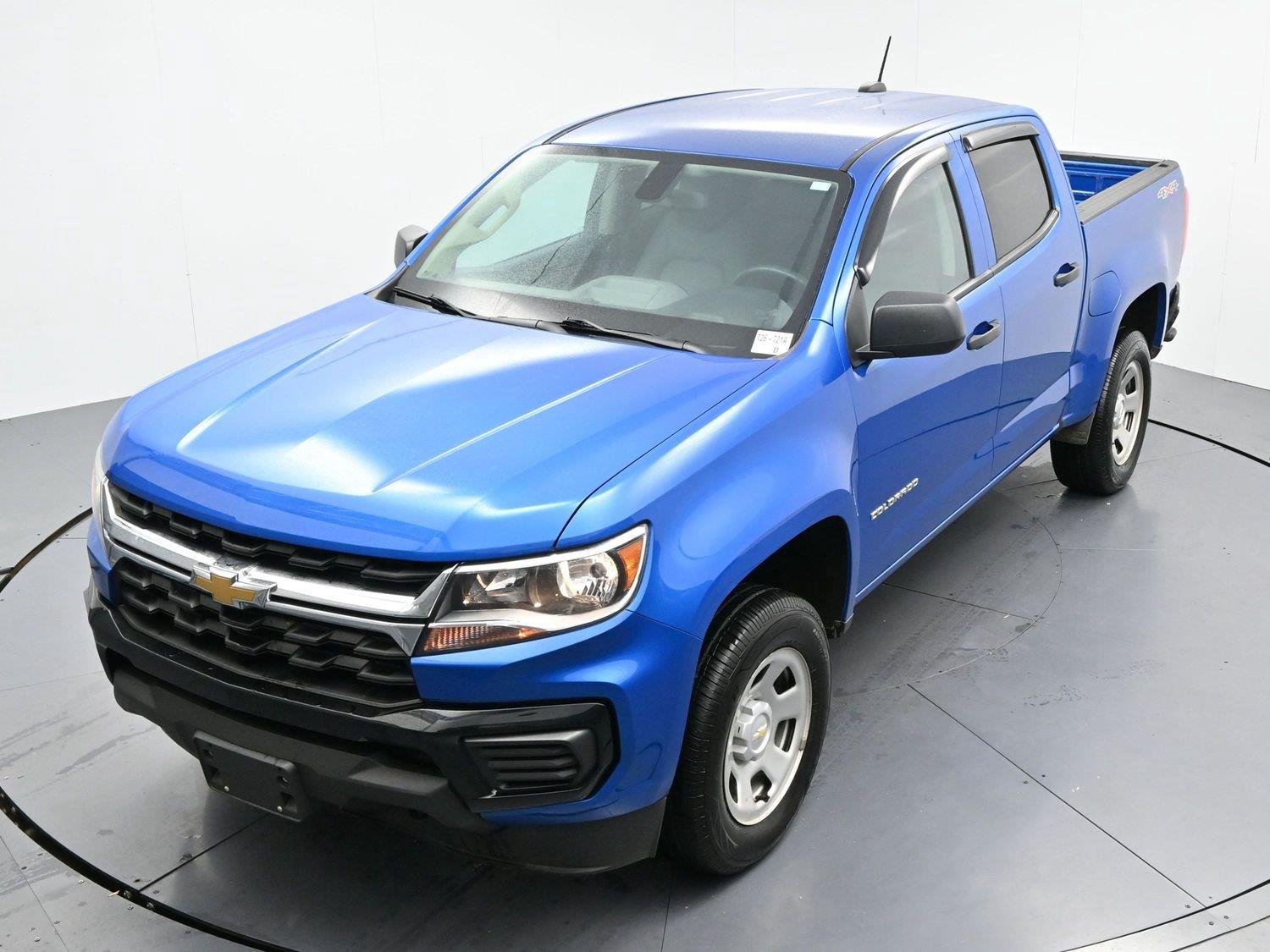 Used 2022 BRIGHT BLUE METALLIC Chevrolet 4WD Work Truck image 33