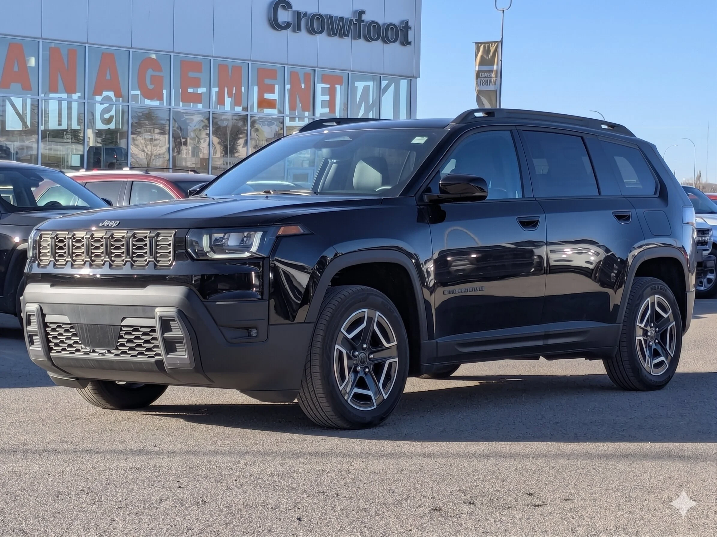 New 2026 Black Jeep Limited - - Limited Pkg (23G) - Mopar Interior Protection Pkg - Dual?Pane Panoramic Sunroof - Compac image 4