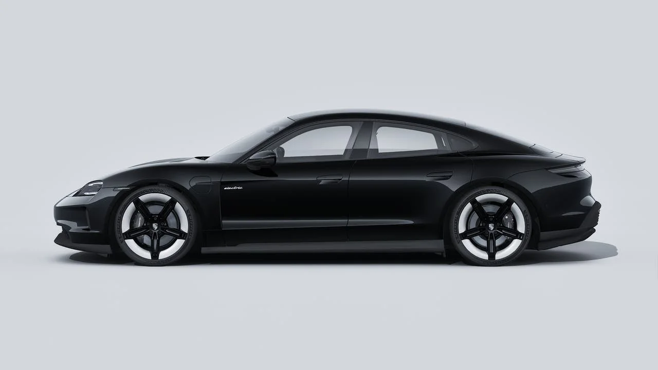 New 2026 Black Porsche  image 2