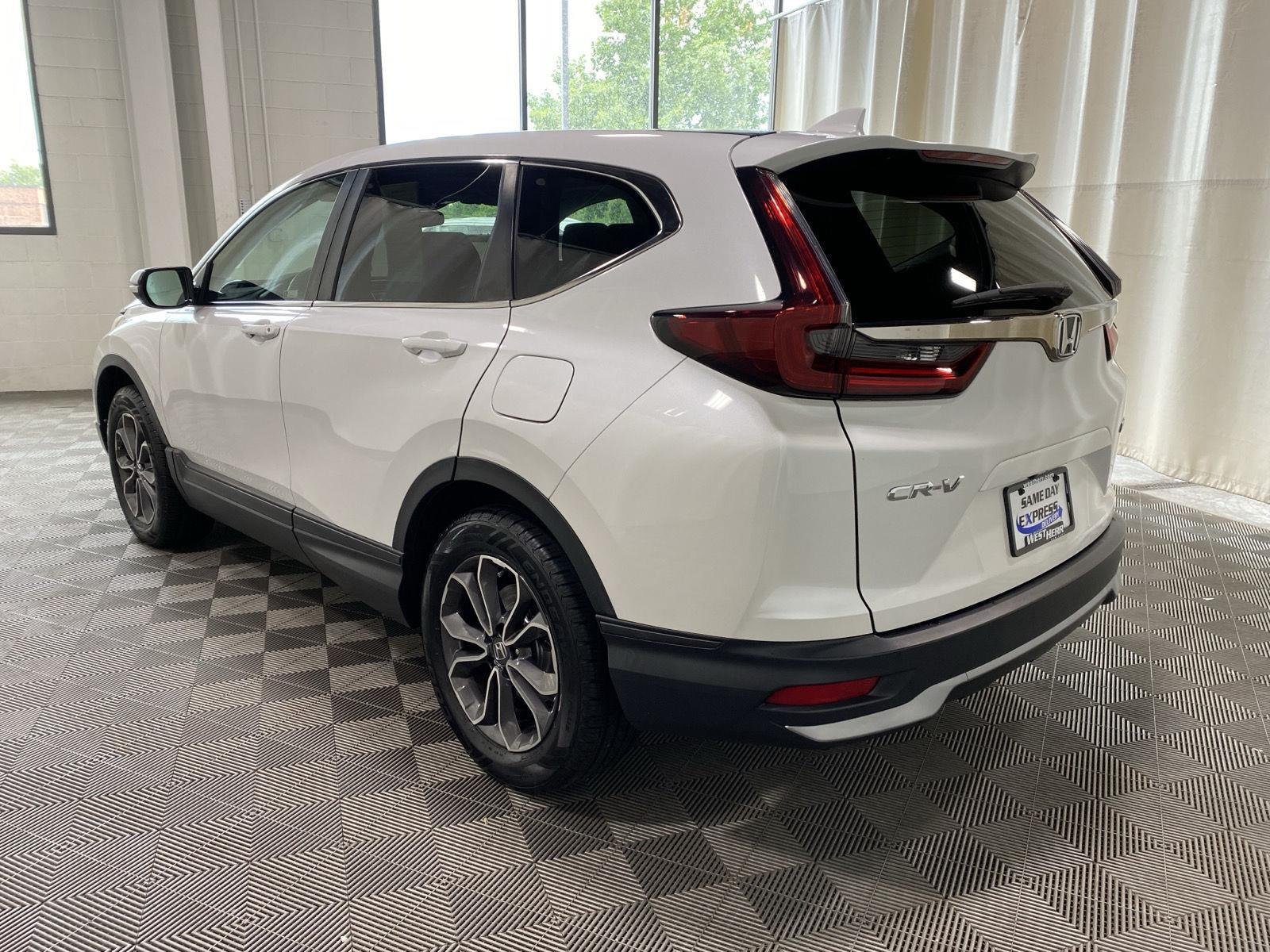 Used 2020 Platinum White Pearl Honda EX image 5