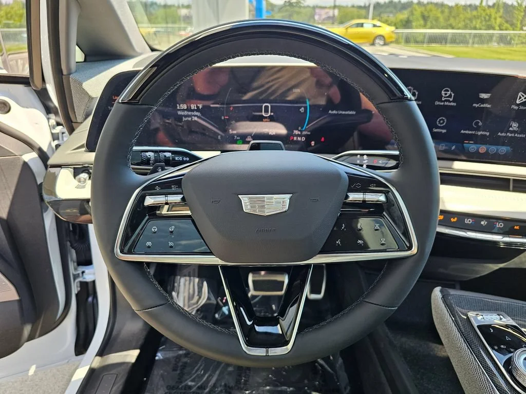New 2026 Vibrant White Tricoat Cadillac Sport image 24