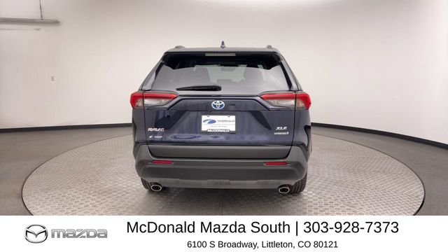 Used 2020 Blue Toyota XLE image 3