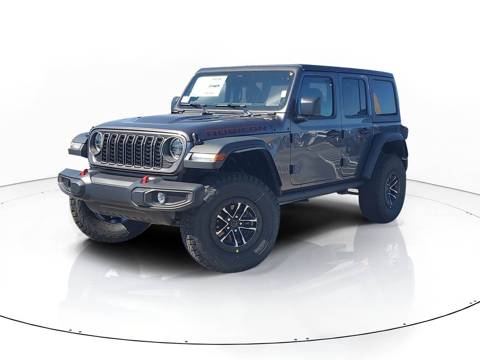 New 2026 Granite Crystal Metallic Clear-Coat Exterior Paint Jeep Rubicon image 2