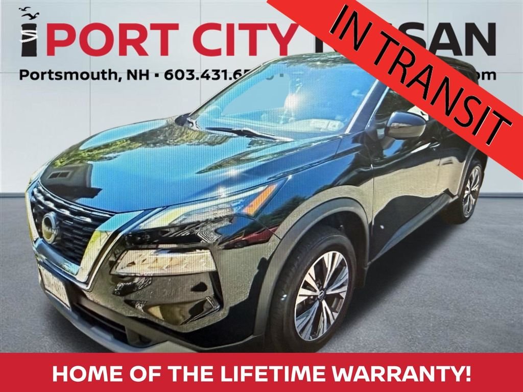 Used 2023 Super Black Nissan SV image 1
