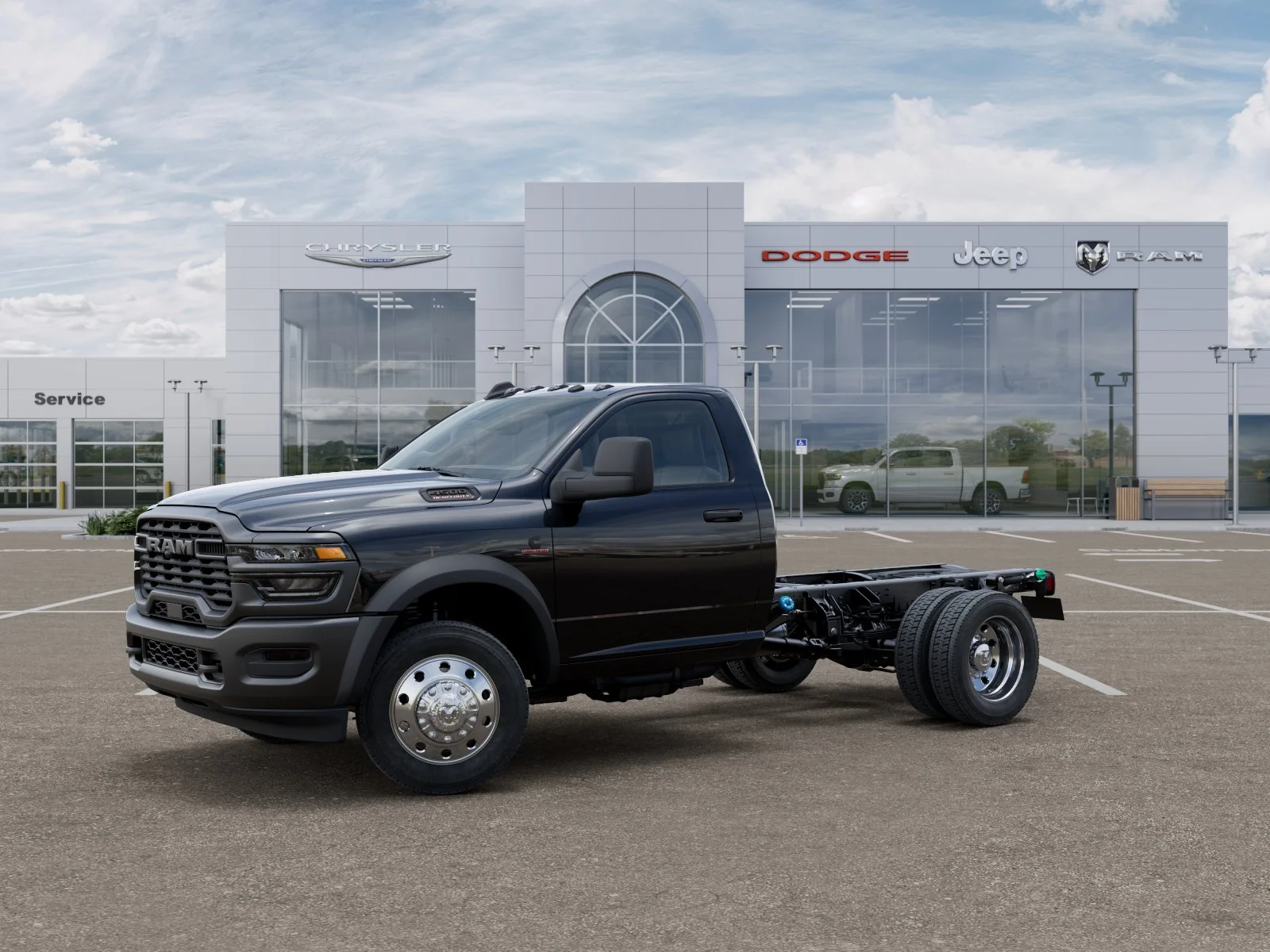 New 2026 Diamond Black Crystal Pearlcoat RAM Tradesman image 28