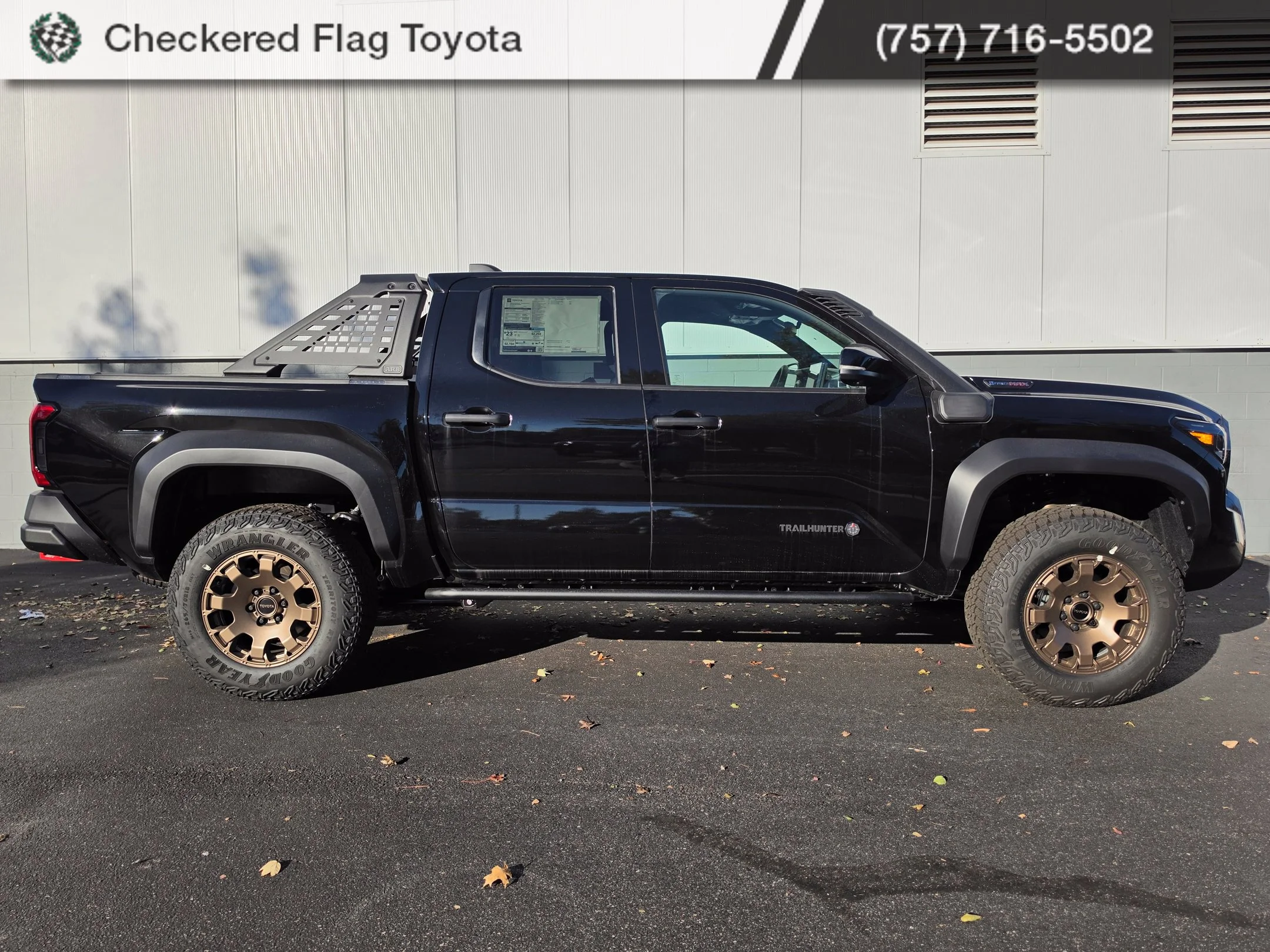 New 2026 Black Toyota Trailhunter image 2