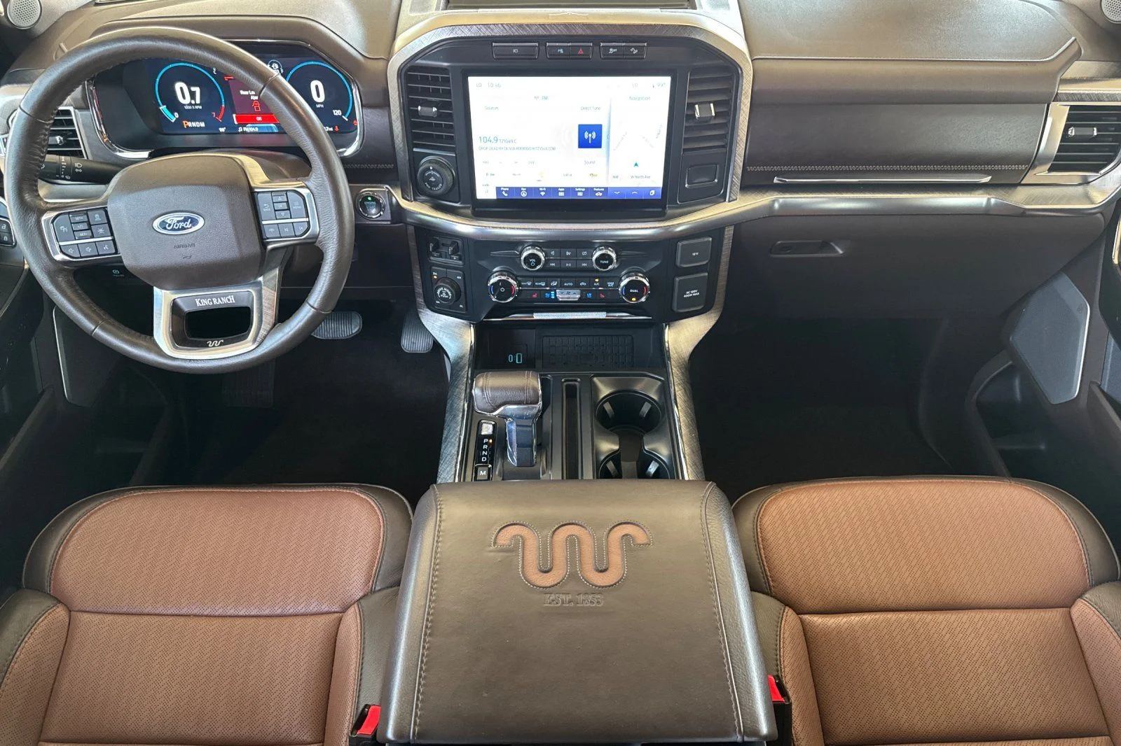 Used 2023 White Metallic Ford King Ranch image 16