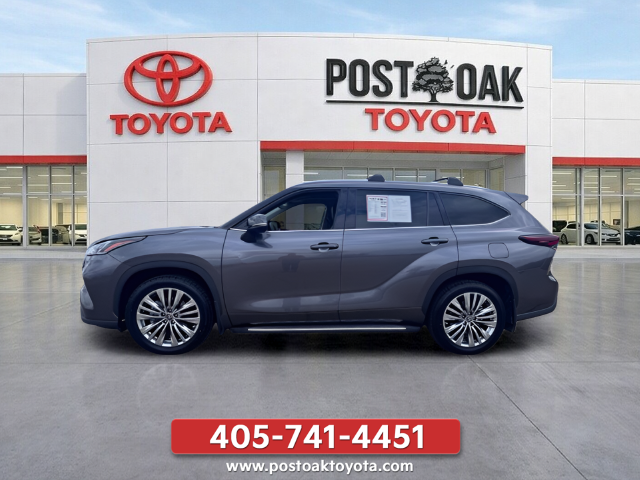 Used 2024 Gray Toyota Platinum image 2