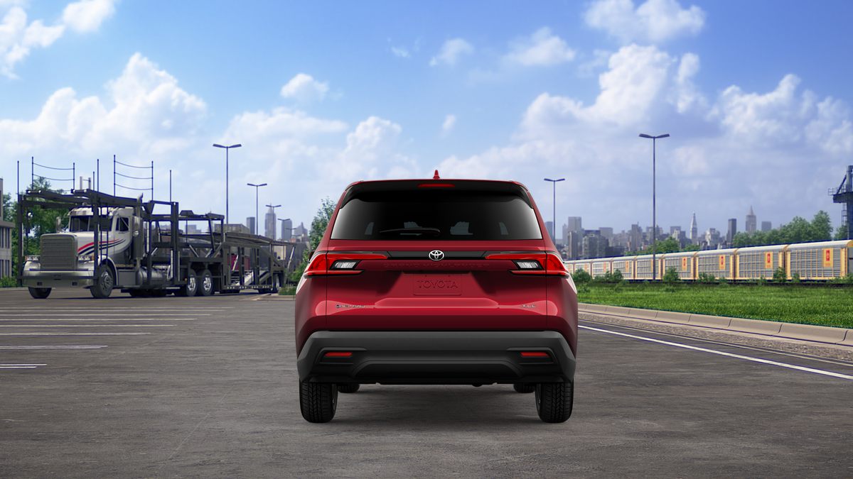 New 2026 Ruby Flare Pearl Toyota Hybrid XLE image 8